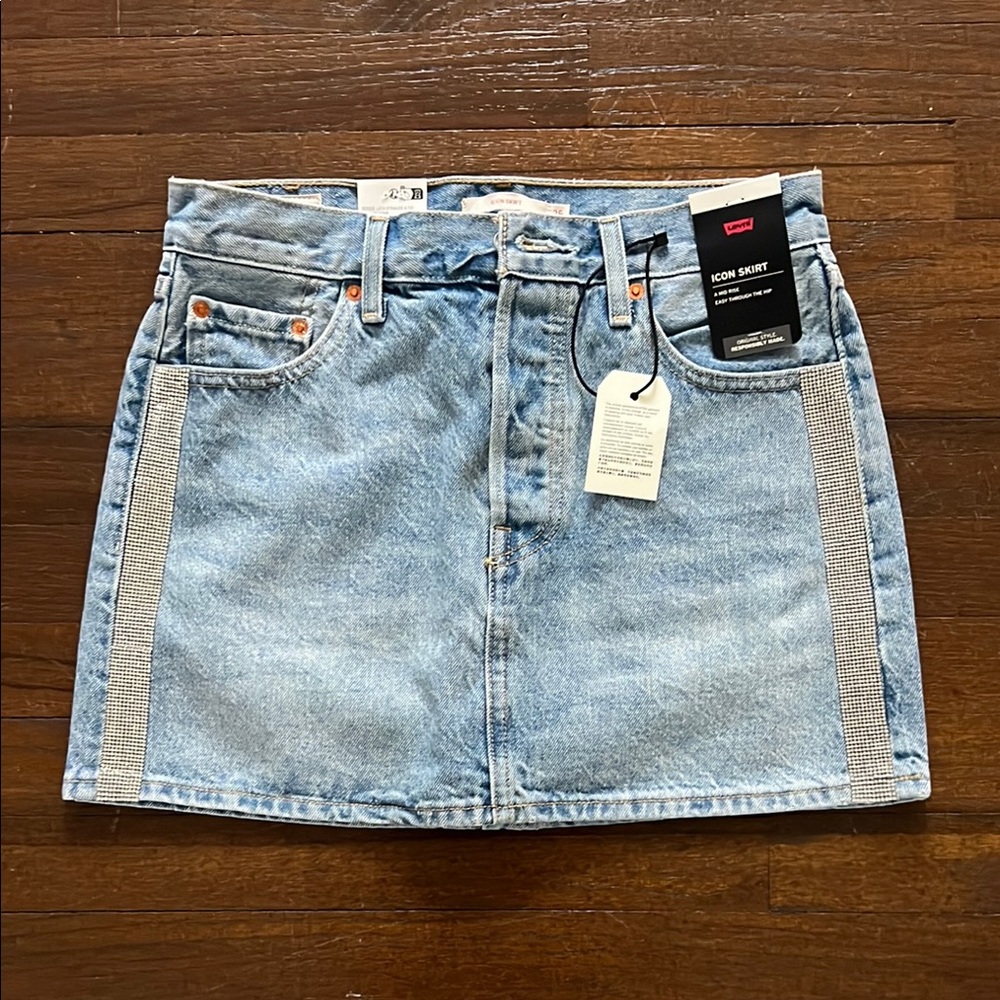 Levi's Women's Blue Denim Skirt